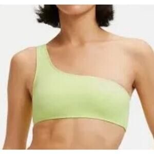 American Scuba Hot Shoulder Bikini Top Size 5 XXL Swim Key Lime Green NWT
